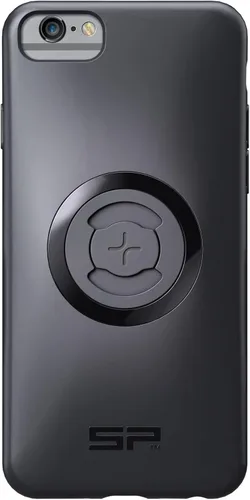 SP CONNECT Funda para teléfono | SPC+ | Compatible con iPhone SE/8/7/6S/6 Negro