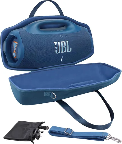 Miniatura 11 de co2CREA Funda de viaje rígida de repuesto para altavoz Bluetooth portátil impermeable JBL Boombox 4 (funda negra)