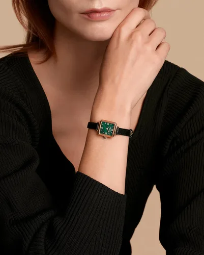 Miniatura 5 de Lola Rose Dainty Women's Wrist Watch Green Malachite Dial, Wrapped by Stylish Gift Box, Elegant Present for Ladies and Loved Ones