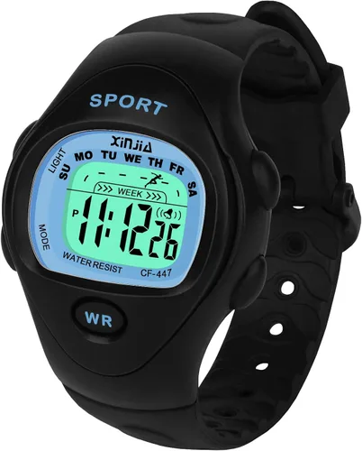 Viecaeio Reloj deportivo digital para niños, resistente al agua y a prueba de golpes, multifuncional, con hermosa caja de regalo para niños y niñas