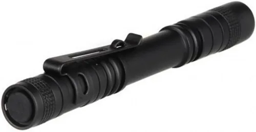 Miniatura 5 de Linterna de bolígrafo de 250 lúmenes, linterna LED compacta con clip, 2 pilas AAA, luz de inspección de bolsillo para transporte diario, uso al aire