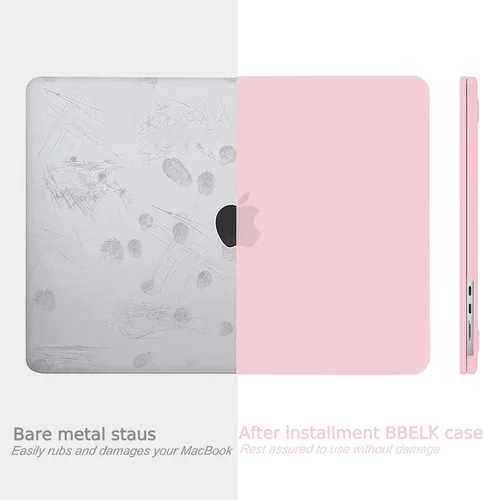 Miniatura 2 de B BELK Funda compatible con MacBook Air de 15 pulgadas 2026 2025 2024 2023 M5 M4 M3 M2 A3448 A3241 A3114 A2941 Pantalla de retina líquida, carcasa