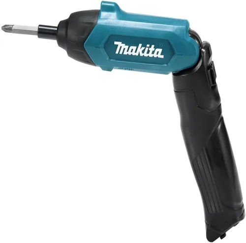 Miniatura 6 de Makita DF001DW 3.6V taladro de iones de litio, kit de destornillador hexagonal de 1/4", verde azulado, 3.6V