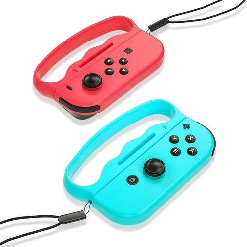 Miniatura 2 de ECHZOVE Agarre de boxeo para Nintendo Switch Fitness Boxing – Asas de control Joy-Con seguras, empuñaduras ergonómicas ligeras para juegos de boxeo