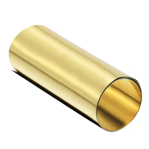 Miniatura 12 de uxcell Rollo de hoja de latón, placa de hoja de metal 1000 mm x 25 mm x 0,2 mm 2 piezas