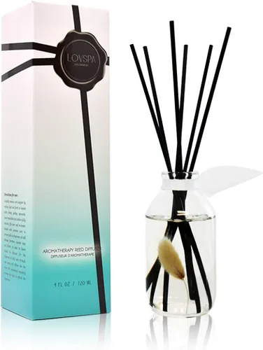 Miniatura 27 de Set de difusor de cañas, difusor de aceite perfumado con aroma a ámbar romántico y varillas, accesorios de fragancia para el hogar para decorar