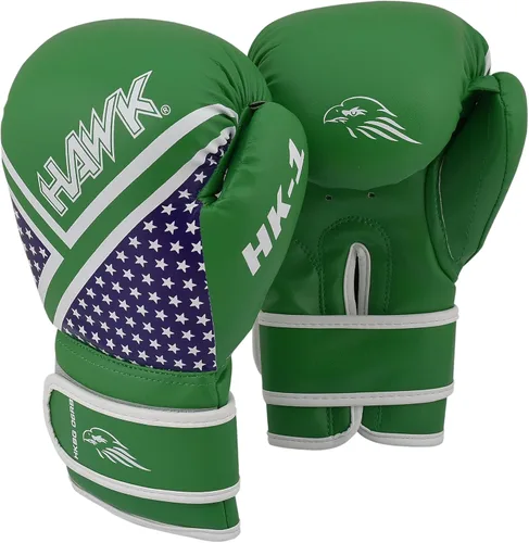 Miniatura 11 de Guantes de boxeo para niños – Hawk Youth 4oz, 6oz, 8oz para niños y niñas Guantes de boxeo Maya Hide de cuero para boxeo, kickboxing, artes