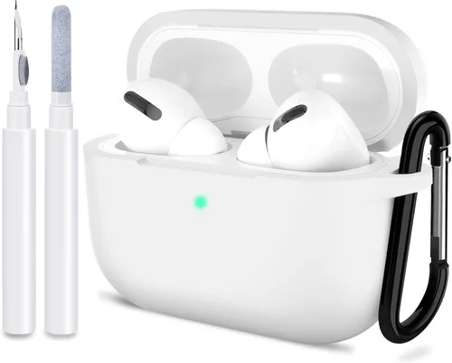 Miniatura 26 de Funda para AirPods Pro de 2ª generación, accesorios protectores de silicona con llavero para mujeres y hombres para Apple AirPods Pro Gen 2 (2022)