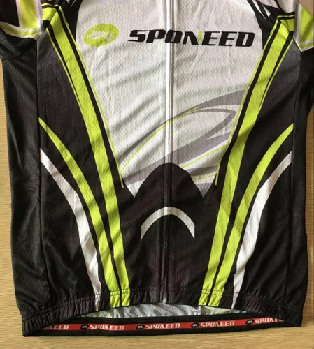 Miniatura 4 de sponeed Camisetas de ciclismo de manga larga para hombre, camisetas de motociclista con cremallera completa, equipo de ciclismo de invierno