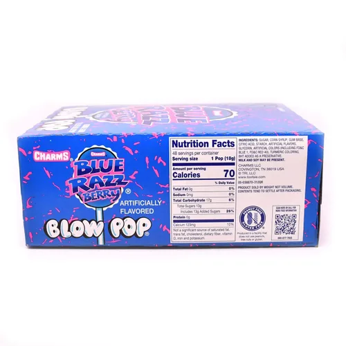Miniatura 2 de Charms Paletas Blow Pops, caja de 48
