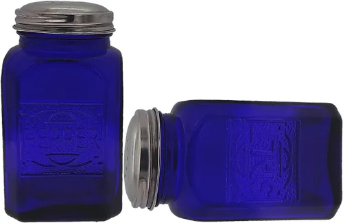 Miniatura 5 de Kerixi Salero y pimentero vintage (azul, grande)