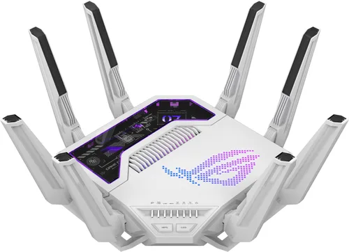 Miniatura 13 de ASUS GT-BE19000AI Tri-Band WiFi 7 (802.11be) AI Gaming Router, ancho de banda de 320 MHz y 4096-QAM, MLO, puertos duales 10G, impulso de juego AI