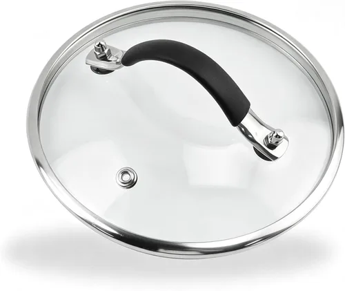 Miniatura 16 de Tapa de vidrio templado de 6 pulgadas, repuesto universal para olla y sartén para cocina en casa, cubierta de utensilios de cocina apta