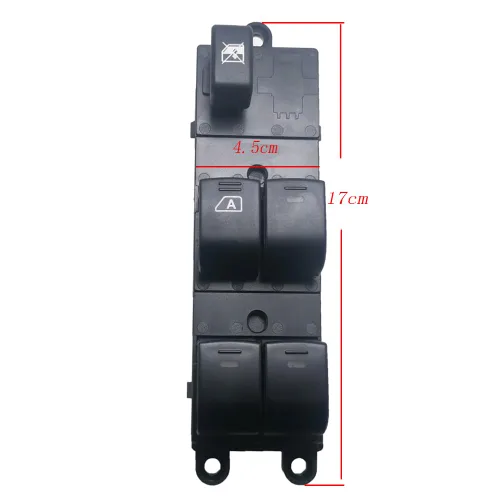 Miniatura 5 de Interruptor maestro de elevalunas eléctrico para Nissan QASHQA Navara D40 Pathfinder R51 NV400 NP300 Note 25401-4EA1A, 25401-BR00B