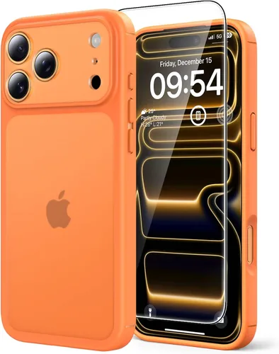 Miniatura 115 de TAURI Funda magnética 2 en 1 transparente para iPhone 14 Pro, compatible con Magsafe [no amarillenta] con protector de pantalla, protección de grado