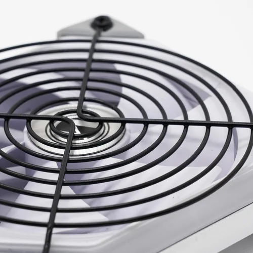Miniatura 6 de FCI2 - Juego de 2 fundas protectoras para ventilador de 4.724 in de hierro negro con tornillos de repuesto para refrigeración de carcasa