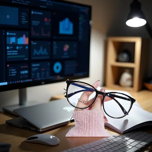 Miniatura 2 de Lentes de luz de plástico azul y negro para mujer, bloqueo de luz azul avanzado, anteojos de lectura para computadora para mujeres y hombres, lentes