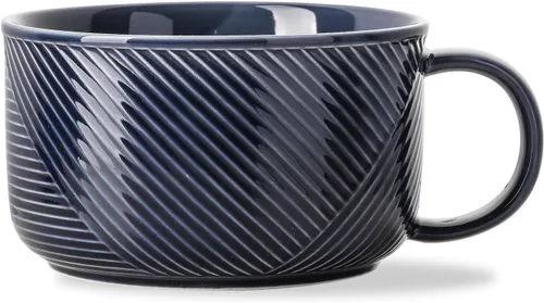 Miniatura 10 de Tazón de sopa de cerámica con asa: taza extra grande apta para microondas de 38 onzas para avena, cereales, desayuno, preparación de comidas