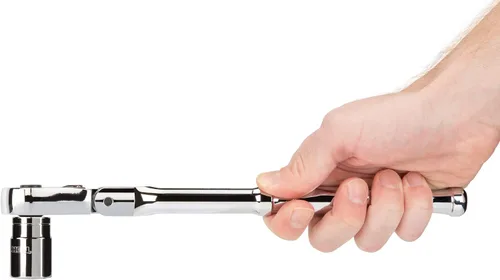 Miniatura 8 de TEKTON Trinquete de liberación rápida con cabeza flexible de 1/2 pulgadas x 10-1/2 pulgadas SRH31210