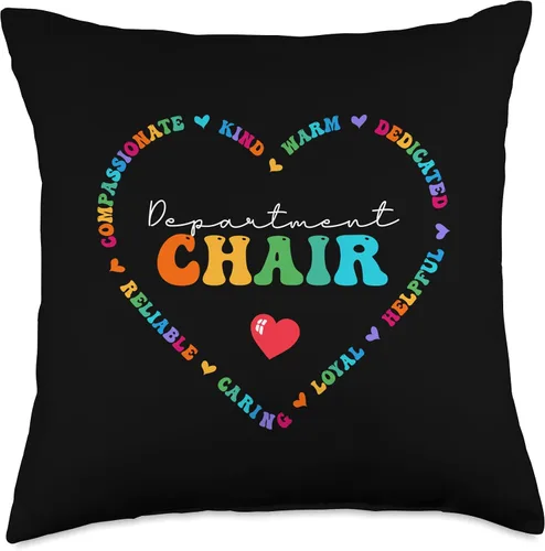 Miniatura 5 de Funny Department Chair Back To School Gifts Bonita almohada para silla de departamento, semana de agradecimiento para el regreso a clases, 16 x 16