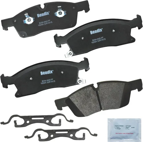 Miniatura 113 de Pastillas de freno delanteras cerámicas Bendix Priority1 CFC2302 para Hyundai Elantra 2021, Sonata 2022-2020, Kia K5 2023-2021
