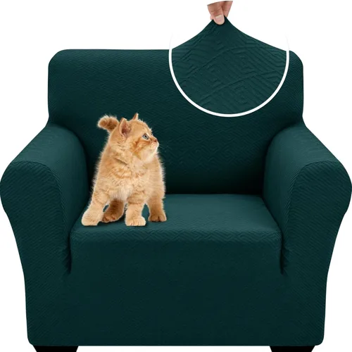 Miniatura 60 de XINEAGE Fundas elásticas nuevas para sillón 2025, 1 pieza, protector para silla de sala de estar, funda gruesa y suave con parte inferior elástica