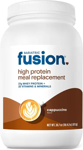 Miniatura 6 de Bariatric Fusion Batido de reemplazo de comida de chocolate con alto contenido de proteínas, 0.95 oz de proteína bariátrica aislado de suero