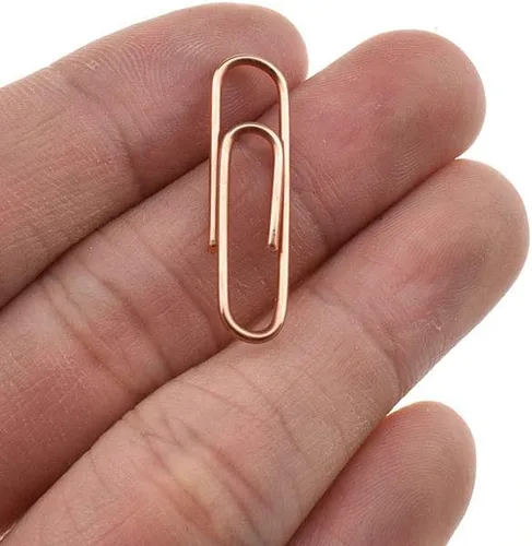 Miniatura 11 de HAHIYO Clips de papel grandes de 1.1 pulgadas (1.102 in) de longitud, clips negros con revestimiento de vinilo para evitar arañazos y desgarros