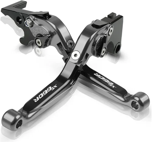 Miniatura 23 de Para Yamaha XT660R XT660 R 2014 2015 2016 2004-2017 Accesorios de motocicleta motocicleta ajustable extensible freno embrague palancas