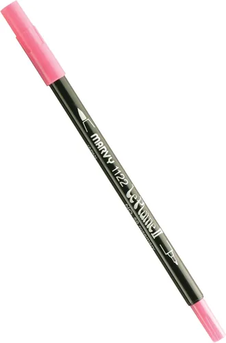 Miniatura 56 de Uchida 1122-C-3 Marvy Extra Fine Tip Le Plume II Rotulador de doble punta, azul