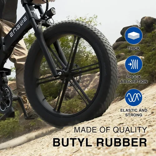 Miniatura 3 de Paquete de 2 tubos de bicicleta de neumáticos gruesos de 20/26 × 4.0-5.0: tubo de bicicleta resistente con válvula Schrader AV de 1.260 in