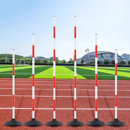 Miniatura 6 de YXXSDP Juego de bastones de agilidad de fútbol desmontables, paquete de 5 palos de entrenamiento flexibles, para entrenamiento de fútbol