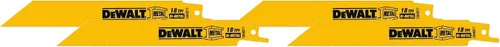 Miniatura 8 de DEWALT DW4811 - Cuchilla recíproca bimetálica de 18 TPI de 6 pulgadas (5 unidades)