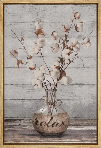 Miniatura 72 de SIGNFORD Lienzo impreso para pared, cielo nublado, bosque verde, prado, naturaleza, desierto, ilustraciones florales botánicas, arte moderno