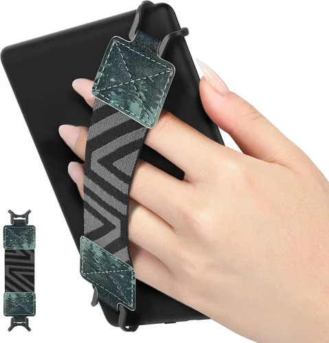 Miniatura 40 de MoKo Correa de seguridad con agarre de mano para Kindle eReaders de 6-8" Fire Tablet, Kindle/Kobo/Voyaga/Lenovo/Sony E-Book Tablet, Correa de mano