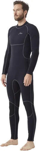 Miniatura 9 de Hevto - Traje de neopreno para hombre, 3/2 mm, con cremallera delantera y trasera, para aguas frías, para surf, natación, buceo