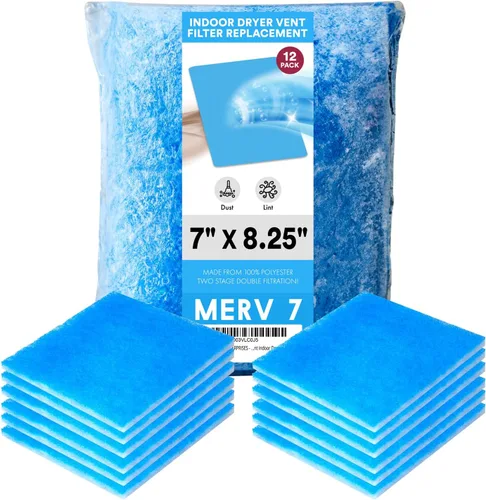 Miniatura 7 de Filtro de repuesto para secadora - Compatible con sistemas de ventilación de secadora Better Vent para interiores - Filtros de secadora