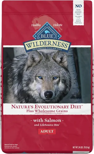 Miniatura 14 de Blue Buffalo Wilderness - Alimento seco natural con alto contenido proteínico y cereales saludables para perros adultos, pato, bolsa de 4.5 libras