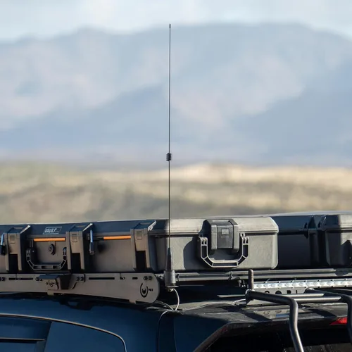 Miniatura 6 de Midland - MXTA26 MicroMobile 1.5 pulgadas de diámetro de base antena de látigo de ganancia 6DB con NMO Ideal para todoterrenos, overlanders