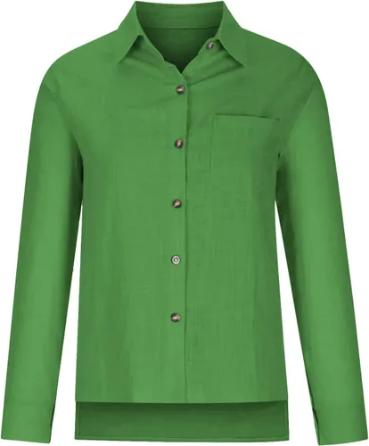 Miniatura 25 de SMIDOW Camisa de algodón y lino con botones para mujer