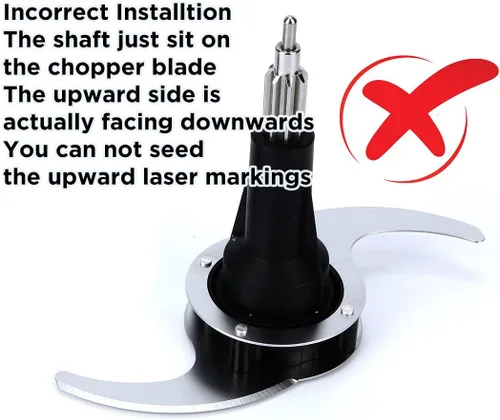 Miniatura 7 de Accesorios de cuchilla para picadora y masa, compatible con procesador de alimentos Magiccos FP416A FP406 FP408 FP417, no compatible con otras