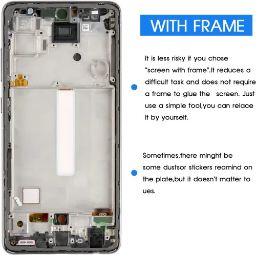 Miniatura 3 de Para Samsung Galaxy A52 4G SM-A525 6.5 pulgadas Reemplazo de pantalla SM-A525F SM-A525M Pantalla LCD Pantalla táctil Digitalizador Kit de reparación