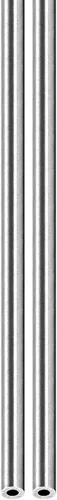 DTGN Tubo de acero inoxidable 304 de 0.157 in x 0.039 in x 9.843 in (ODxWall TxL) - Paquete de 2 - Bueno para equipos de maquinaria - Tubería de