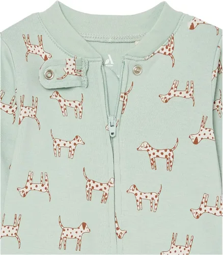 Miniatura 3 de Tienda Aware Pijama unisex de algodón sin pies para bebés, paquete de 2