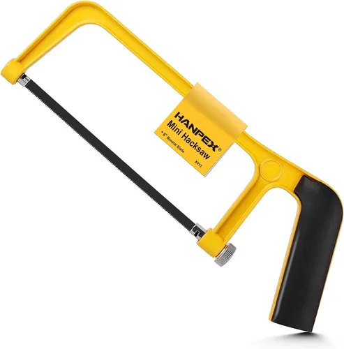 Miniatura 8 de Hanpex Juego de bloques para sierra pequeña y taco para inglete de 6" - Sierra de corte fino extra de 150 mm con hoja de sierra bimetálica
