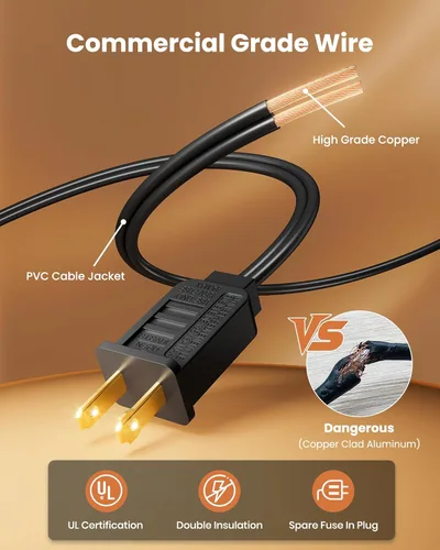 Miniatura 4 de Tira de luces G40 de 25 pies, con focos transparentes, con certificado UL para patios traseros, interiores y exteriores, negro, SYNCHKG061359