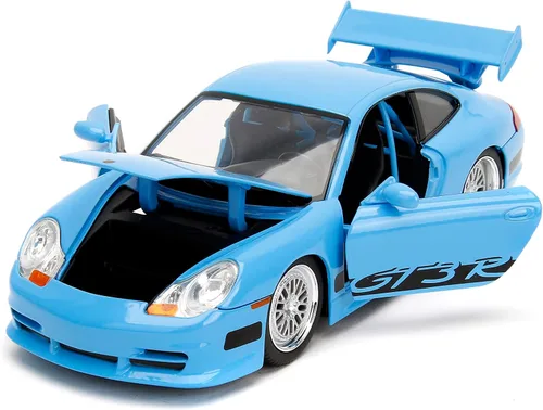 Miniatura 5 de Jada Toys Fast & Furious Brian's Porsche 911 GT3 RS 1:24 - Coche fundido a presión, juguetes para niños y adultos