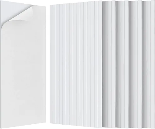 Miniatura 14 de Paquete de 6 paneles acústicos de pared, 23.6 x 23.6 pulgadas, panel decorativo insonorizado, panel autoadhesivo de absorción de sonido, tratamiento