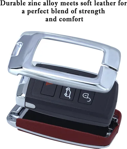 Miniatura 4 de ontto Funda para Llavero Compatible con Land Rover