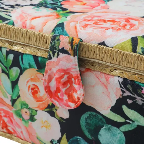Miniatura 4 de Cesta de costura grande con accesorios, caja organizadora de costura para suministros de costura y herramientas de manualidades de bricolaje, regalo